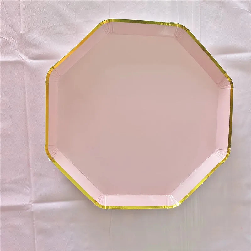Birthday Party Decoration Butterfly Disposable Tableware Paper Plate Cups Napkin Happy Birthday Party Decoration Good Vibrations