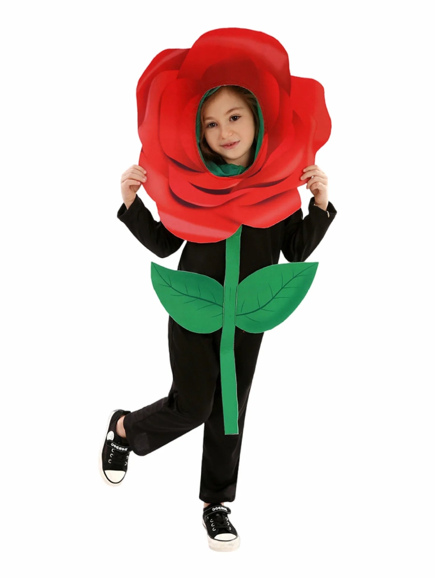 Halloween Costumes Sunflower Cosplay School Performance Show for Kids Boys Girls Sun Flower Plant Cosplay Costumes Good Vibrations