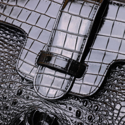 2025 New Luxury Trendy  High Quality Crocodile Pattern Shoulder Bag for Women, Large Capacity Fashionable Handbag Good Vibrations