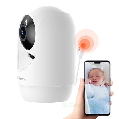 Y1-US WiFi Smart Baby Monitor Camera AI Human Motion Detection 2.4/5GHz Frequency for Home Security Fast Delivery US Warehouse Good Vibrations