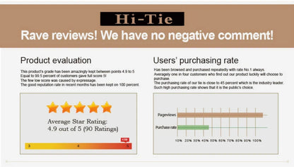Men's Ties White Sliver Hanky Cufflinks Set Silk Neck ties For Men Wedding Party Business Mens Tie 2022 New Fashion Brand Hi-Tie Good Vibrations