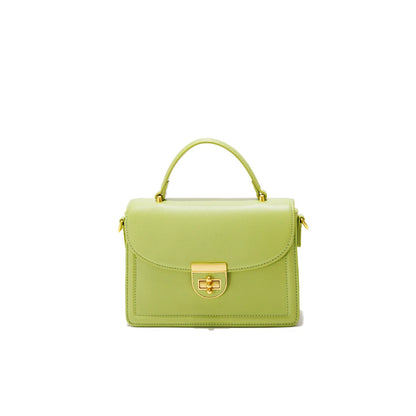 Women's Lady Single Cover Closure PU Leather Shoulder Bag with Zipper Underarm Design for Outdoor Travel Good Vibrations