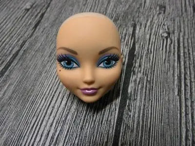Monstering High Doll Toy Head No Hair Doll  Heads DIY Plants Hair Head Doll Bald Heads Original Rare Collection Head Toys Good Vibrations