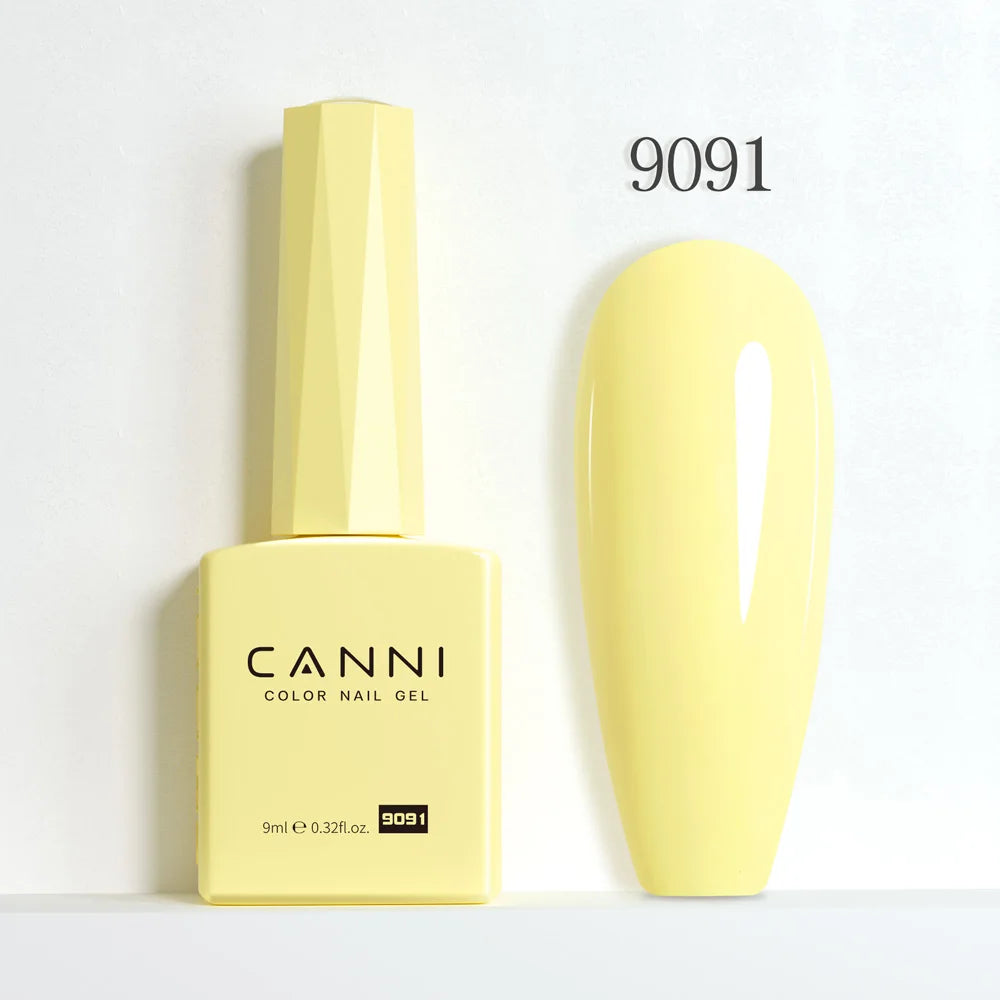 2025 Newest CANNI 9ml Nail Art Hema Free Gel Polish for Nails French Tip Manicure Gel Varnish Enamel Lacquer UV LED Nail Good Vibrations