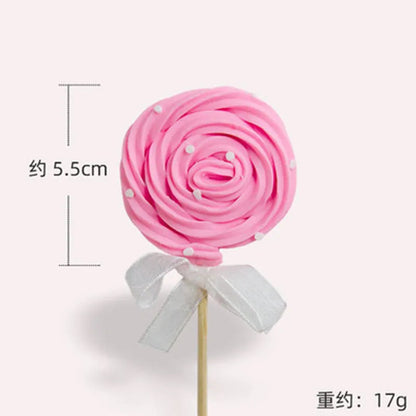 1Pcs Ice Cream Cake Toppers Happy Birthday Cupcake Topper Baby Shower Wedding Festival Party Supplies Cake Decoration Good Vibrations