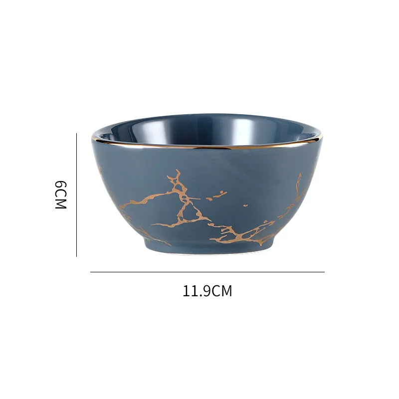 Nordic Dinner Irregular Plates Ins Gold Inlay Dinner Dish Marble Steak Plates Ceramic Dishes Tray Dinnerware Sets Drop Shipping Good Vibrations