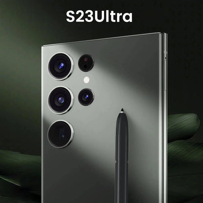 Clearance Sale S23 Ultra Android Wireless Charge Cell Phones Big Screen 5G Smart Mobile Phones With Built in E-Pen Good Vibrations