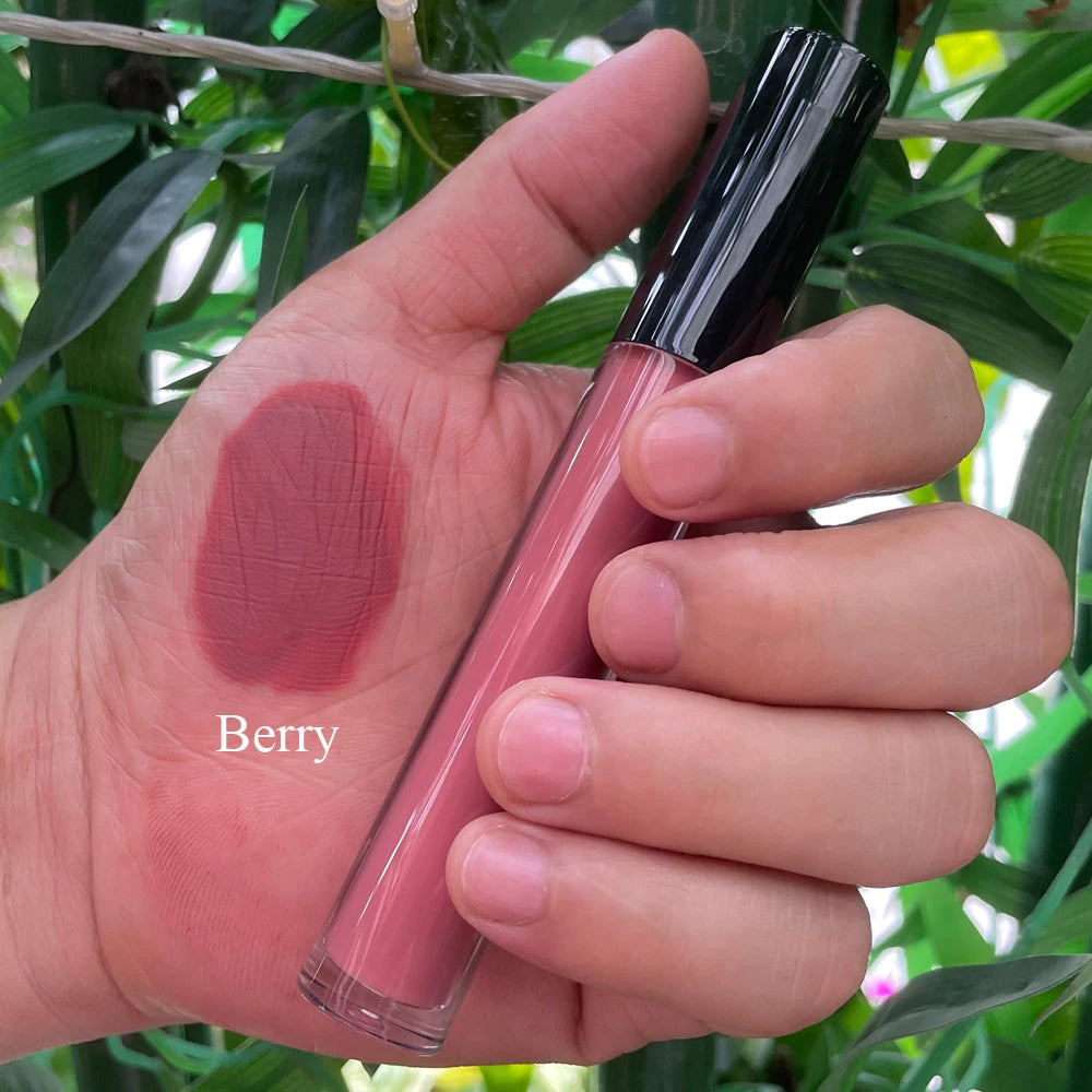 Wholesale Low Moq Matte Liquid Lipstick Vegan Private Label Waterproof Long Lasting Lip Stick Custom Liquid Lipstick Good Vibrations