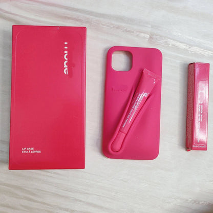 Original Quality Lipstick DIY Make-up Rhod Soft Case for iPhone 16 15 14 13 12 Pro Max with Lip Gloss Holder Ins Hot Cover Good Vibrations
