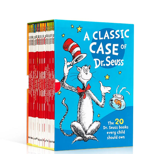 5 Books/Set A Classic Case of Dr. Seuss Children Fun Interesting English Picture Story Book 3-11 Years Kids Learning Toys Good Vibrations