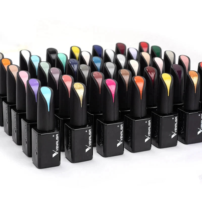 Venalisa 15ml Nail Art Gel Polish for Nails French Tip Manicure Gel Varnish Enamel Lacquer Color OEM Logo UV LED Nail Gel Polish Good Vibrations