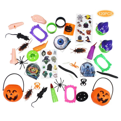 120PCS Halloween Party Favor Halloween Costume Decoration Toy Set Good Vibrations