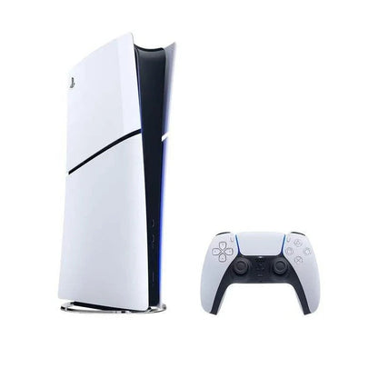 New PlayStation 5 Disc Edition Console Big Deal Includes 2 Controllers Good Vibrations