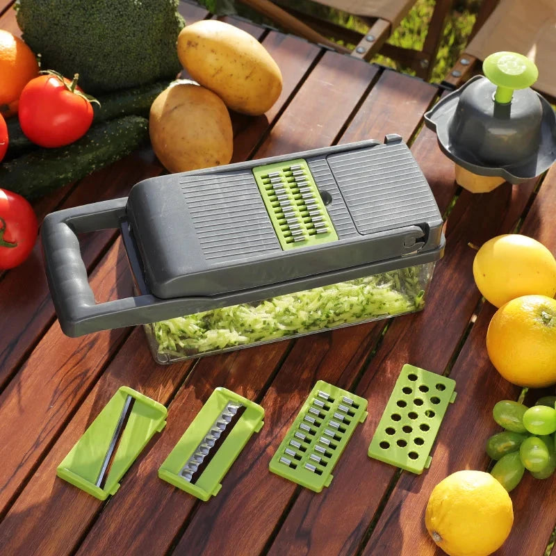 Manual Hand Easy Use Multifunctional Vegetables Cutter Kitchen Gadgets Vegetable Slicer Vegetable Chopper Good Vibrations