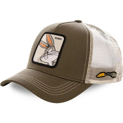Hot Sale Unisex Anime Cartoon Cap High Quality Patch Draw Baseball Cap Men Trucker Hat Good Vibrations