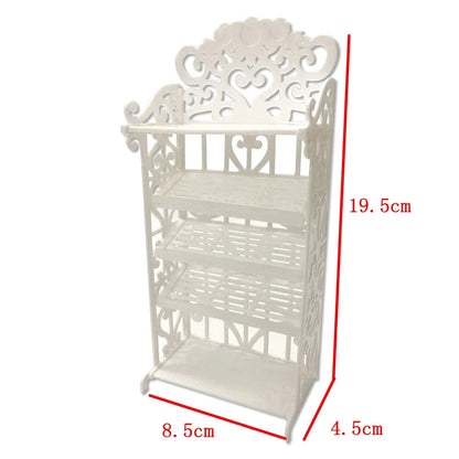 Fashion Dollhouse Furniture For 11.5 inch Dolls Accessories 1:12 Wardrobe Bed Chair Sofa 29-32 cm Doll Shoe Rack Slide Toys  JJ Good Vibrations