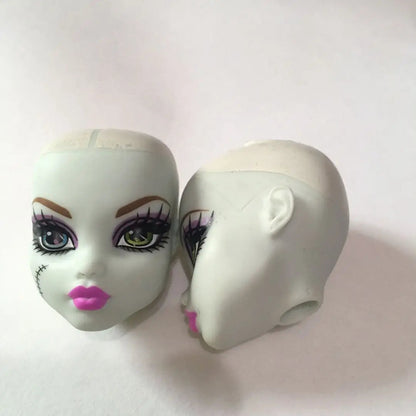 Monstering High Doll Toy Head No Hair Doll  Heads DIY Plants Hair Head Doll Bald Heads Original Rare Collection Head Toys Good Vibrations