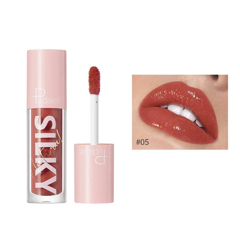Wholesale Makeup 16 Colors Mirror Water Gloss Lip Gloss Moisturizing Lasting Vegan High Shine Lipgloss Private Label Cosmetics Good Vibrations