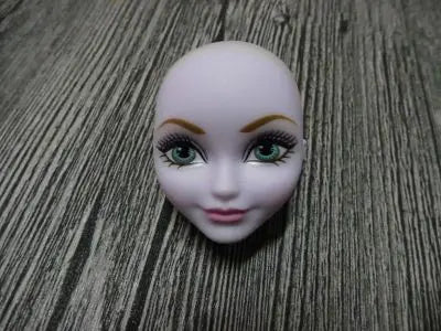 Monstering High Doll Toy Head No Hair Doll  Heads DIY Plants Hair Head Doll Bald Heads Original Rare Collection Head Toys Good Vibrations