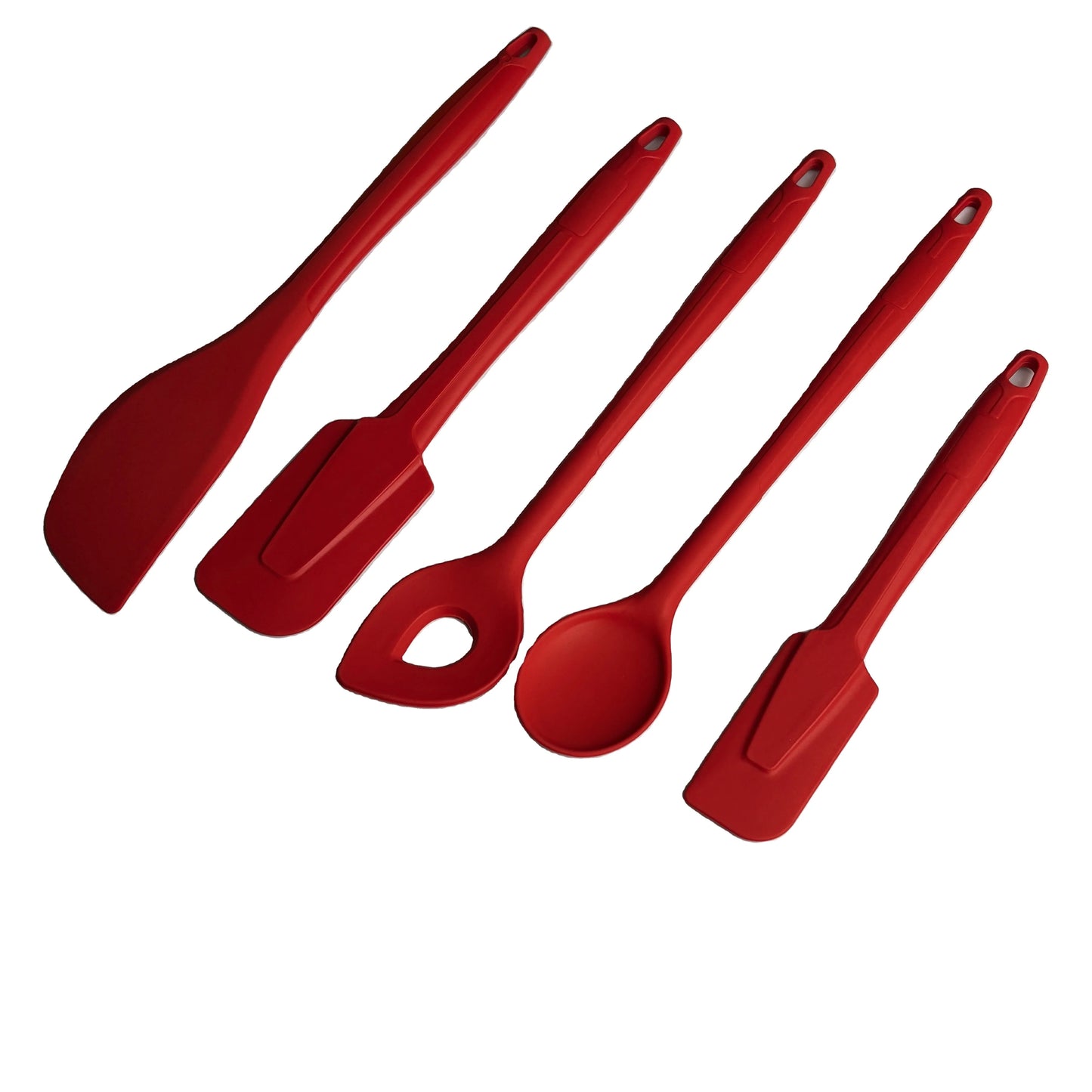 Durable Heat-Resistant Silicone Kitchen Utensil Set Baking & Pastry Tools Including Spatula for Home Kitchen Use Good Vibrations