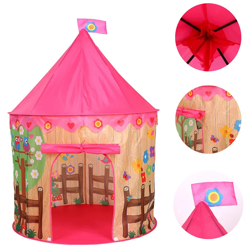 Kids Tent Space Play House Tent Ocean Ball Pool Portable Baby Toys Tent Play House For Kids Good Vibrations