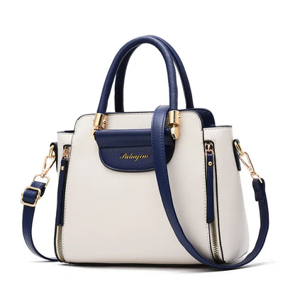 Women's bag 2025 new fashion women's bags hit color hand-held  bag Europeand the United States all-match shoulder messenger bag Good Vibrations