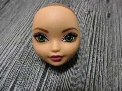 Monstering High Doll Toy Head No Hair Doll  Heads DIY Plants Hair Head Doll Bald Heads Original Rare Collection Head Toys Good Vibrations