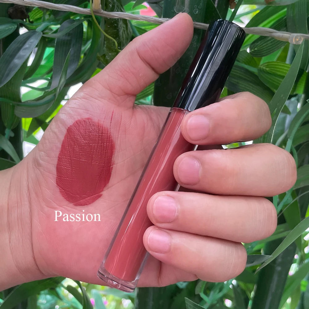 Wholesale Low Moq Matte Liquid Lipstick Vegan Private Label Waterproof Long Lasting Lip Stick Custom Liquid Lipstick Good Vibrations