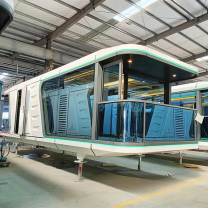 Prefab  Space Capsule House With Bed Cabin Hotel Container Home Sleep Pod Outdoor  Luxury Pod Good Vibrations