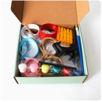 Baby Handprint Kit and Footprint Kit Clay Casting for Baby Shower Gifts Boys & Girls Baby Ornament Keepsake Kit Good Vibrations