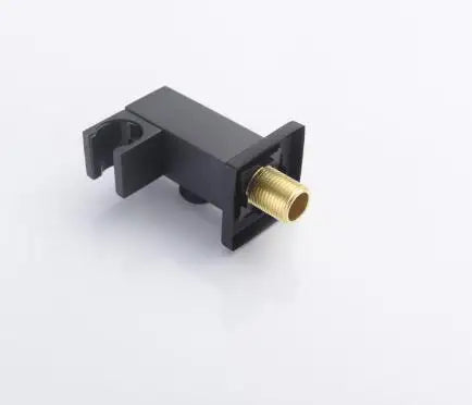 Luxury Black Brass 2 Function Button Touch Digital Shower System Bathroom Thermostatic Hot and Cold Concealed Shower Mixer Set Good Vibrations