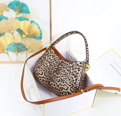 Super Product Fashion Ladies Shoulder Bag Quality Snack Leopard Printing Handbag Women Luxury Designer Bag Factory Outlet 32 cm Good Vibrations