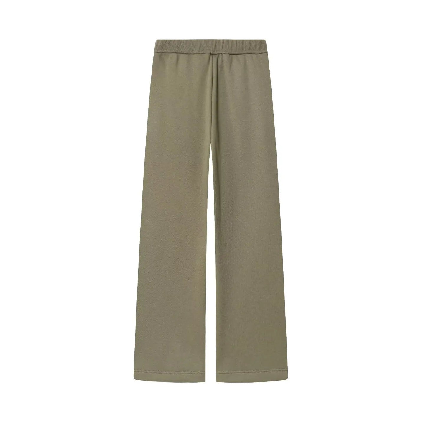 KAR&OT ZA Women's 2025 Autumn New Arrival Solid Color Mid-Rise Wide-Leg Pants 3199630 3199631 Good Vibrations