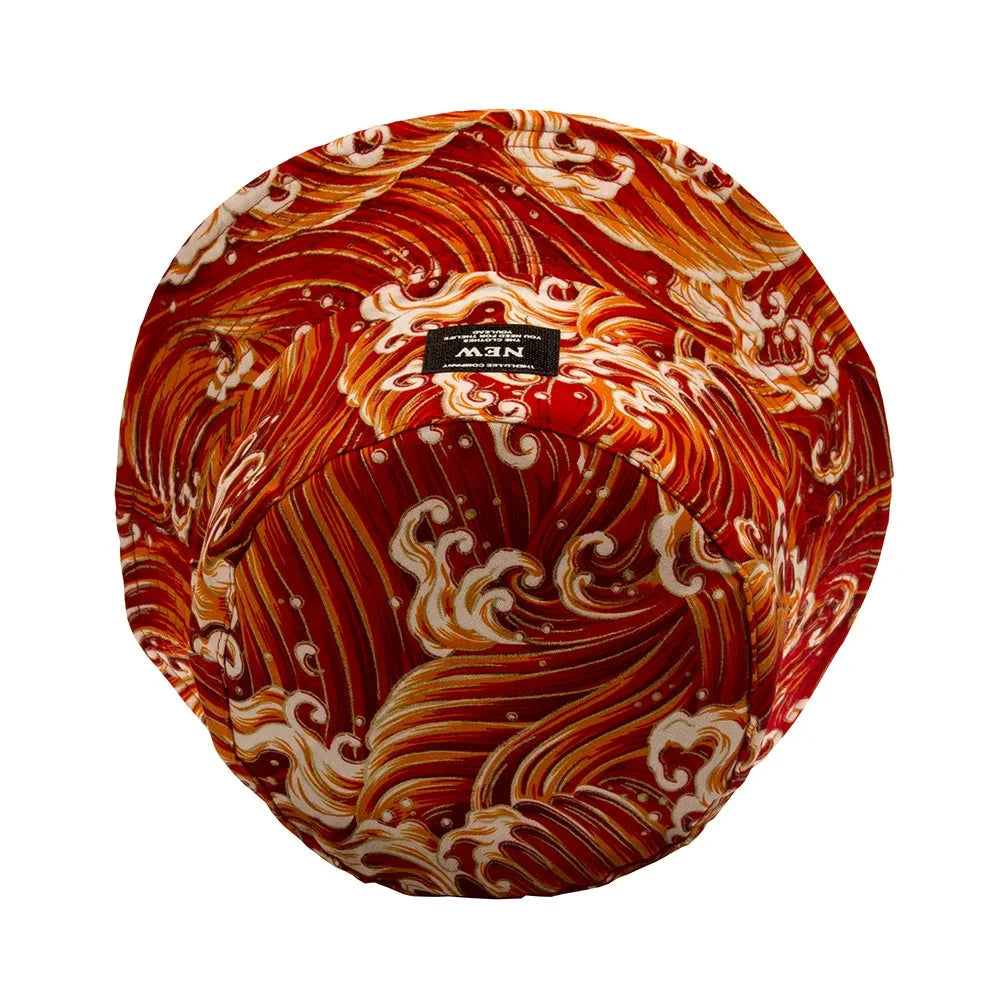 Great Retro Wave Japan Anime Bucket Hat Reversible Women Cotton Spring Outdoor Sun Caps Male Bob chapeau Fisherman Hats Good Vibrations