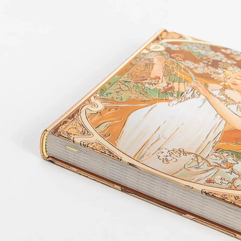 Low Moq Custom Printing Hardbound A5 Foil Stamping Journal Notebook Good Vibrations