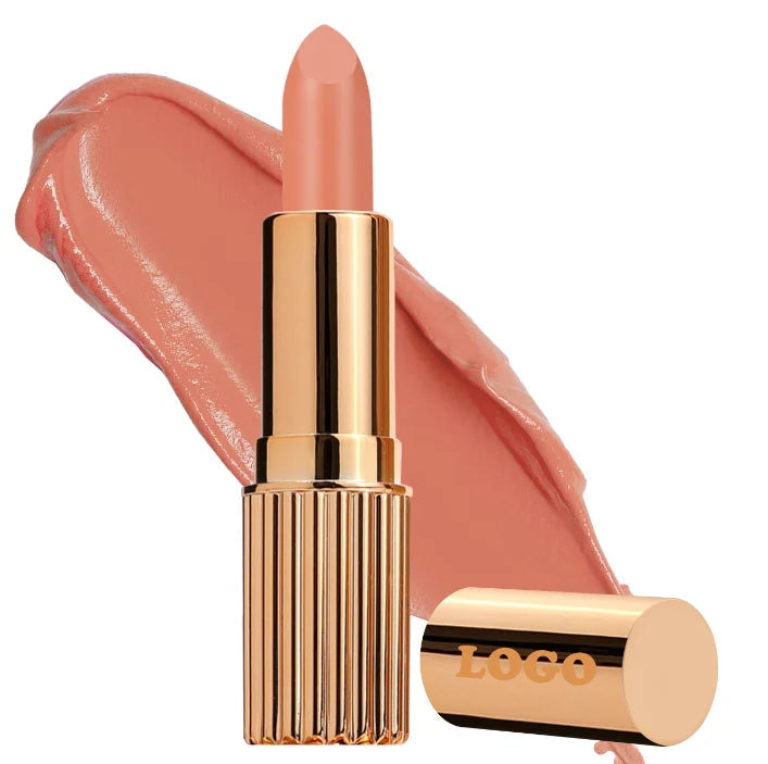 Custom Logo Nude Lipstick Set Private Label Matte Lipstick Tubes Low MOQ for Fashion Style Makeup Own Brand Lip Gloss Good Vibrations