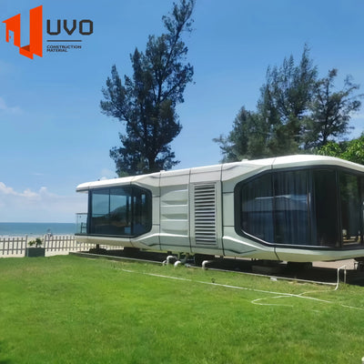 Prefab House Space Capsule Hotel Container Home Sleep Pod Outdoor Mobile Luxury Capsule House