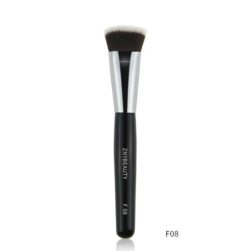 ZNY Professional 5-40 Pcs Black Wholesale Makeup Brushes Set Powder Foundation Highlight Eyebrow Eye Shadow Brushes Makeup Good Vibrations