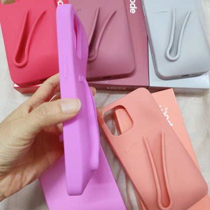 Original Quality Lipstick DIY Make-up Rhod Soft Case for iPhone 16 15 14 13 12 Pro Max with Lip Gloss Holder Ins Hot Cover Good Vibrations