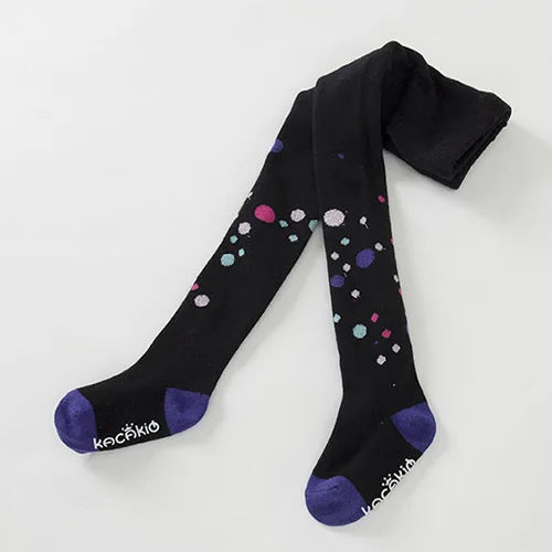 YWHUANSEN Spring Children Tights Cartoon Cat Baby Girl Pantyhose Cotton Knitted Cotton Cute Kids Stocking Baby Pantyhose Tights Good Vibrations