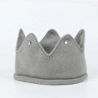 Knit Crown Baby Headband Infant Baby Turban Headbands For Girls Kids Toddler Princess Hair Band Haarband Baby Hair Accessories Good Vibrations