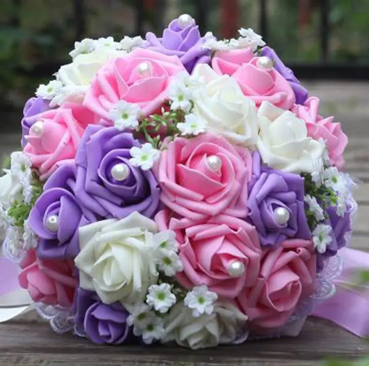perfectlifeoh Bridal Bouquet for Wedding flower   wedding bouquet  Wedding Bouquets Good Vibrations