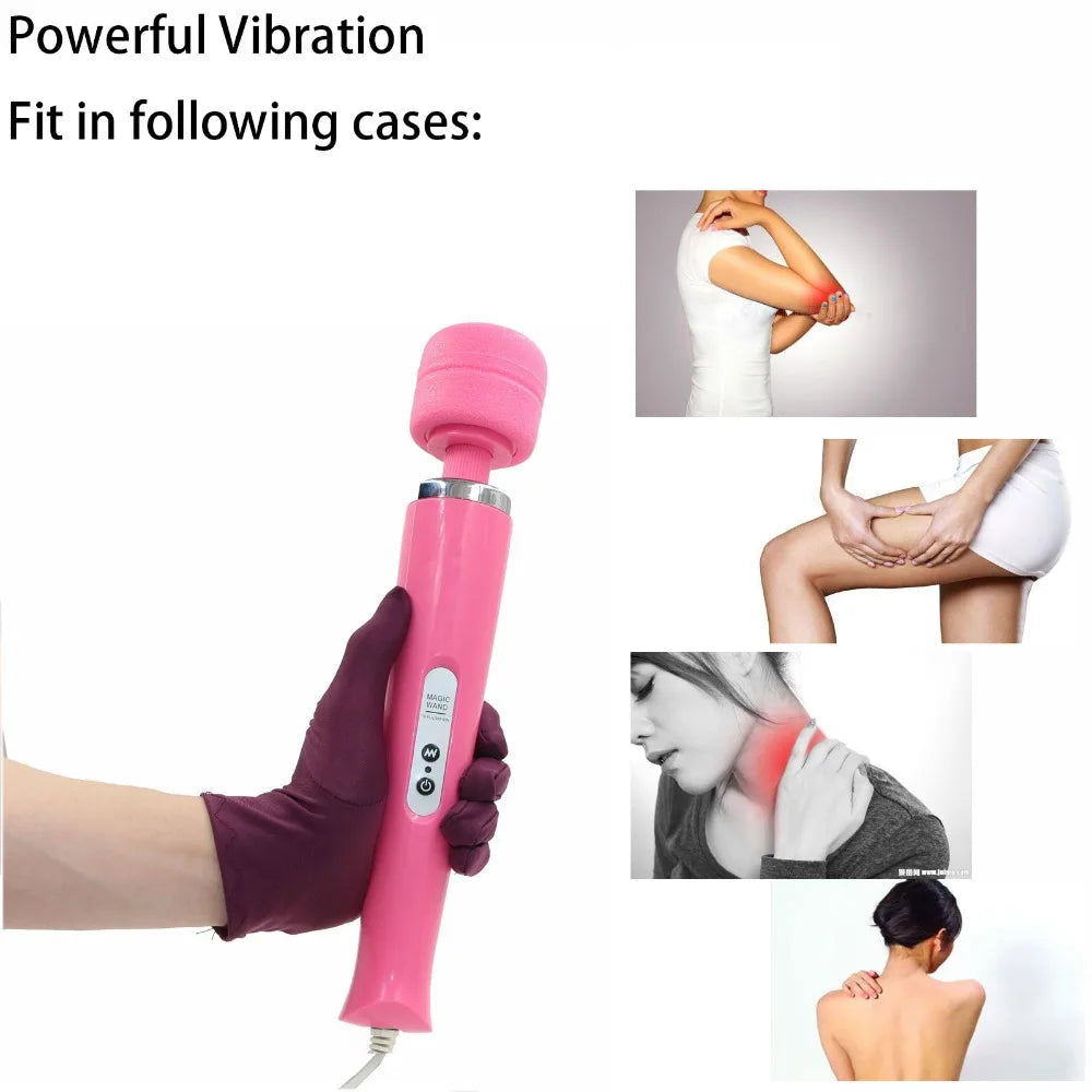Powerful 10 Speeds Big Vibrator Magic Wand Body Massager Clitoris Stimulator Sex Toy for Women Adults 18 Female Masturbator Shop GOOD Vibrations