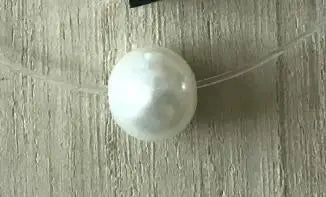 5 Colors Dazzling Zircon Necklace Invisible Transparent Fishing Line Simple Pendant Necklace Jewelry For Women Pearl Jewelry Good Vibrations