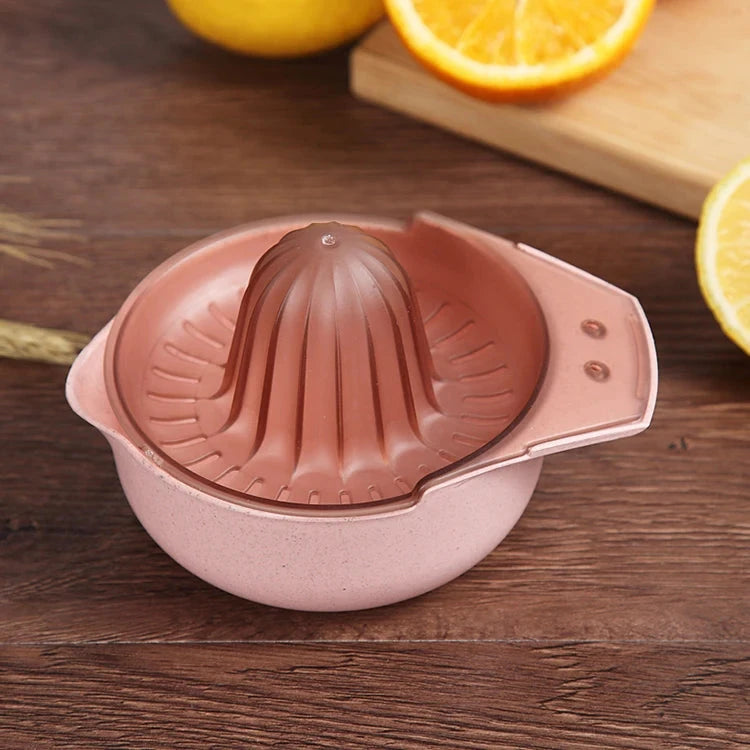 Kitchen Gadgets Free Wheat Fiber Baby Fruit Puree Maker Citrus Hand Press Mini Orange Manual Juicer Plastic Lemon Lime Squeezer Good Vibrations