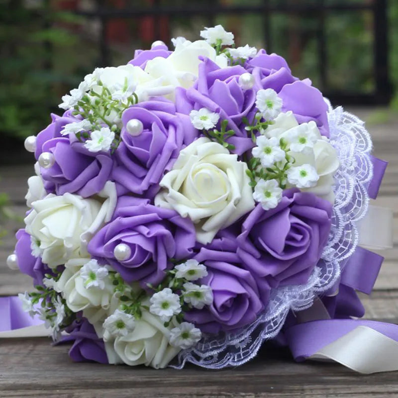 perfectlifeoh Bridal Bouquet for Wedding flower   wedding bouquet  Wedding Bouquets Good Vibrations