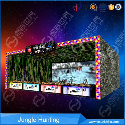Indoor 3D VR Hunting Simulator Arcade Gun Shooting Game for Garden or Playhouse Earn Money Amusement Park Equipment Good Vibrations