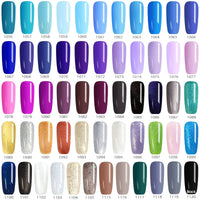 Nail Salon Long Lasting Shining Soak Off Color Nail Gel Polish Good Quality Topcoat Color Gel 111 Colors Nail Polish Gel Lacquer Good Vibrations