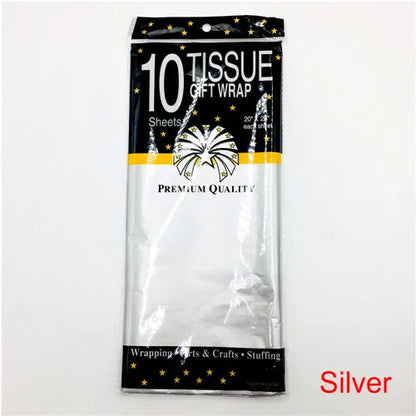 10 Sheets 50*66cm Tissue Paper DIY Handmade Craft Paper Flowers Gift Packing Wedding Festive & Party Home Decoration Supplies Good Vibrations