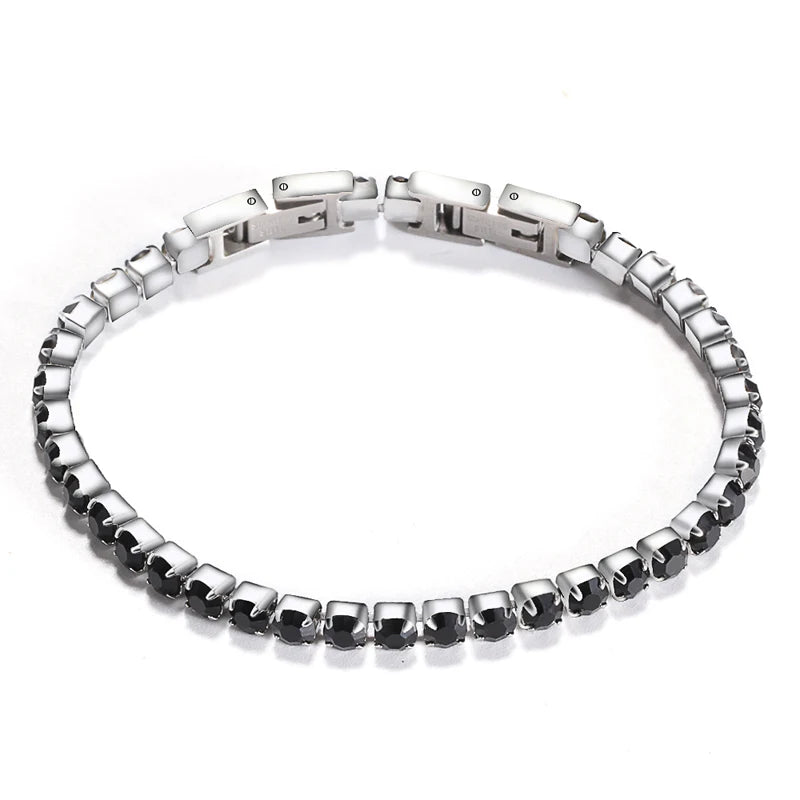 Fashion Jewelry Woman Bracelet Wristband Crystal Bracelets Gifts Jewelry Accessories Stainless Steel Fantastic Wristlet Trinket Good Vibrations